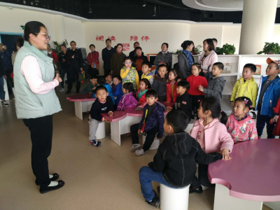 青岛市图书馆小贝壳未成年人课堂 迎来潜院幼儿园参观活动回顾